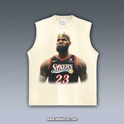 VINTAGE TANK TOP | SIXERS KING JAMES 8.29