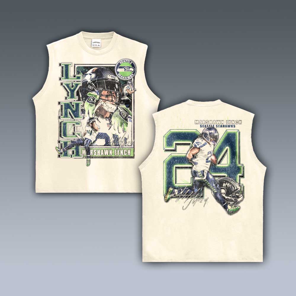 VINTAGE TANK TOP | MARSHAWN LYNCH 9.12