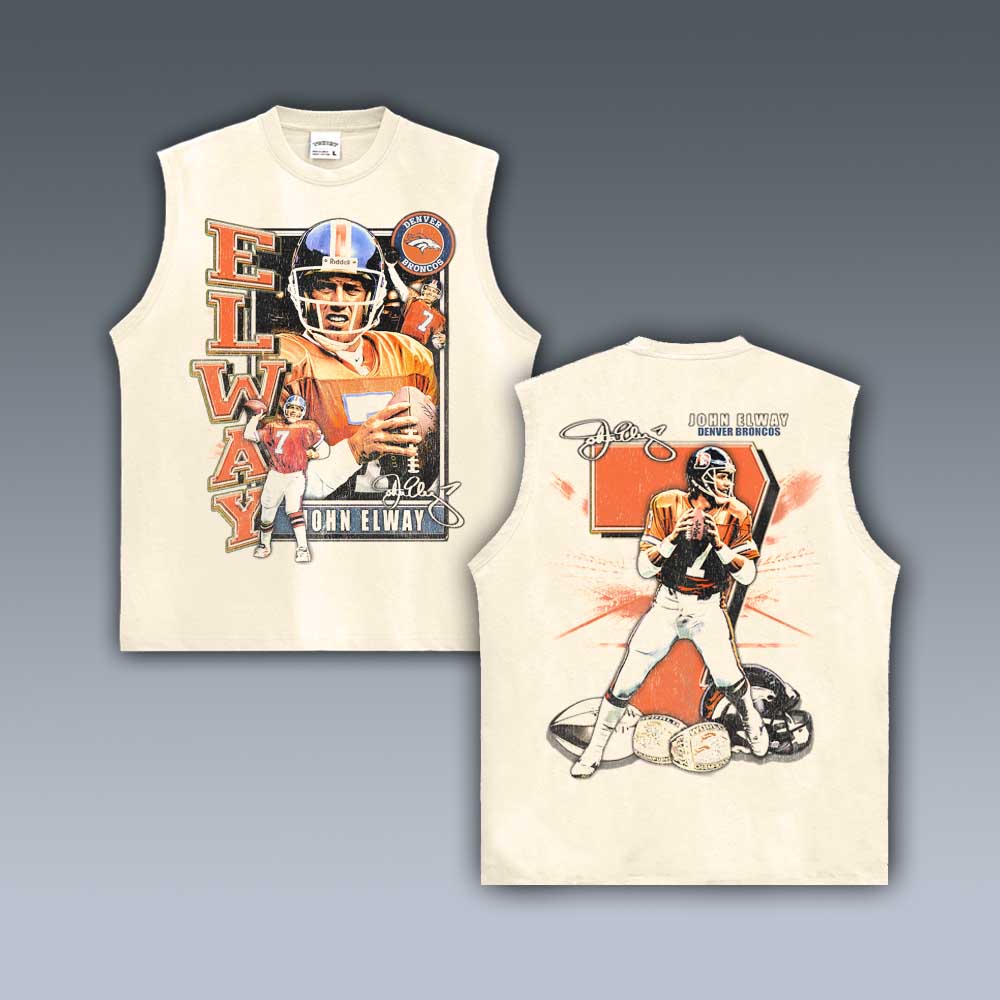 VINTAGE TANK TOP | JOHN ELWAY RINGS 9.1