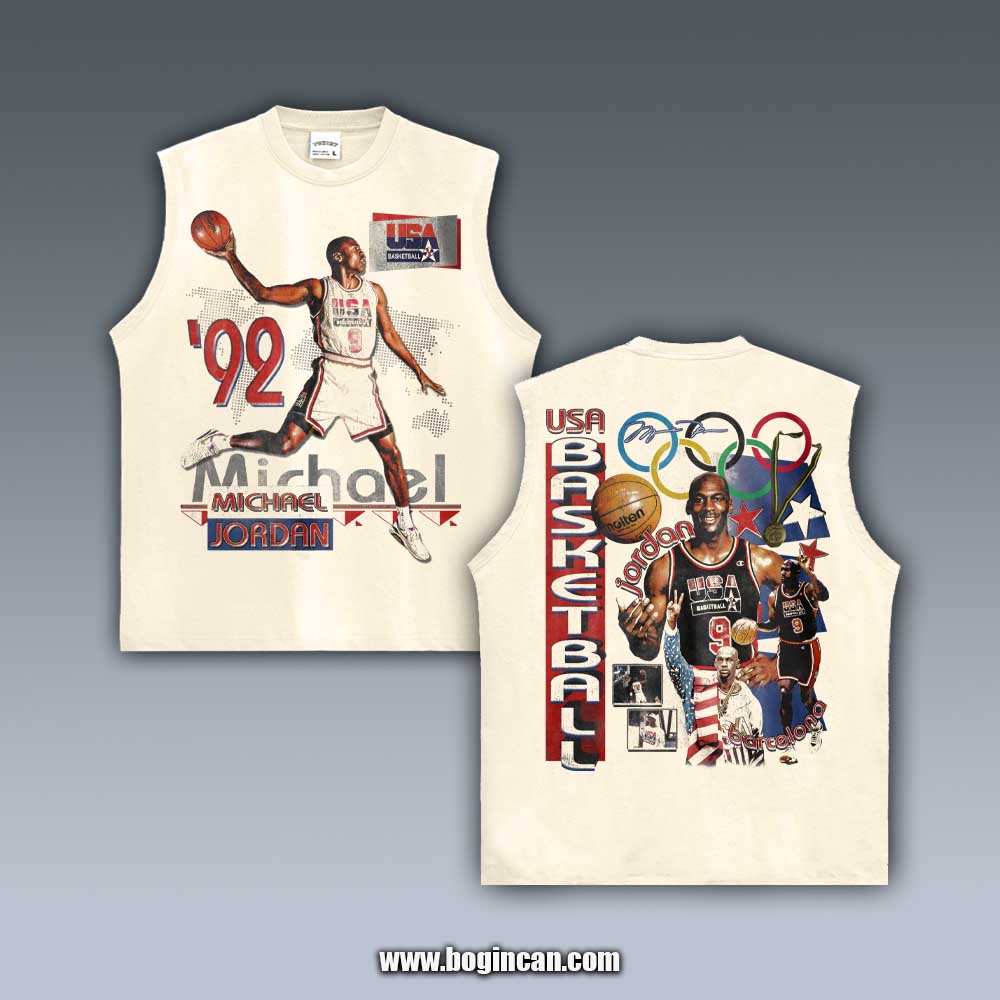 VINTAGE TANK TOP | 1992 TEAM USA JORDAN V5.22