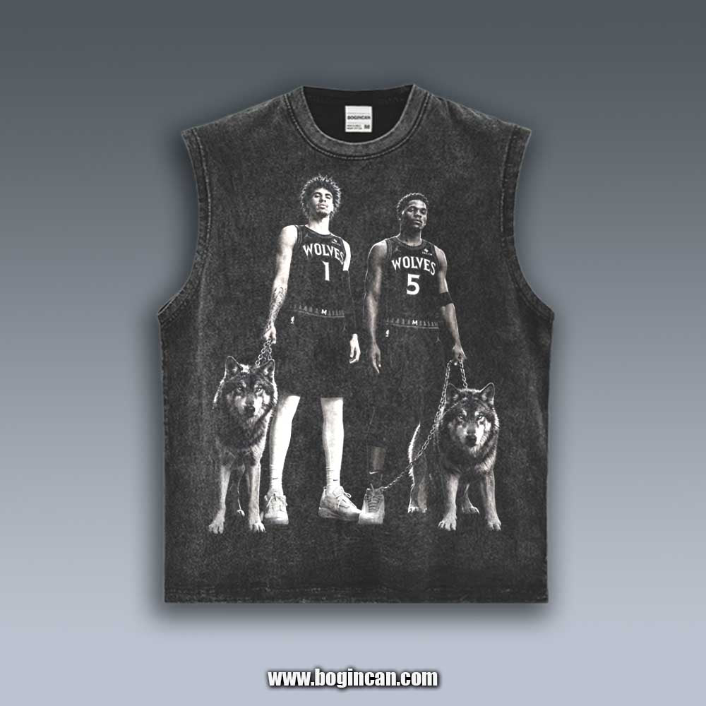 VINTAGE TANK TOP | ANTHONY EDWARDS AND LAMELO BALL