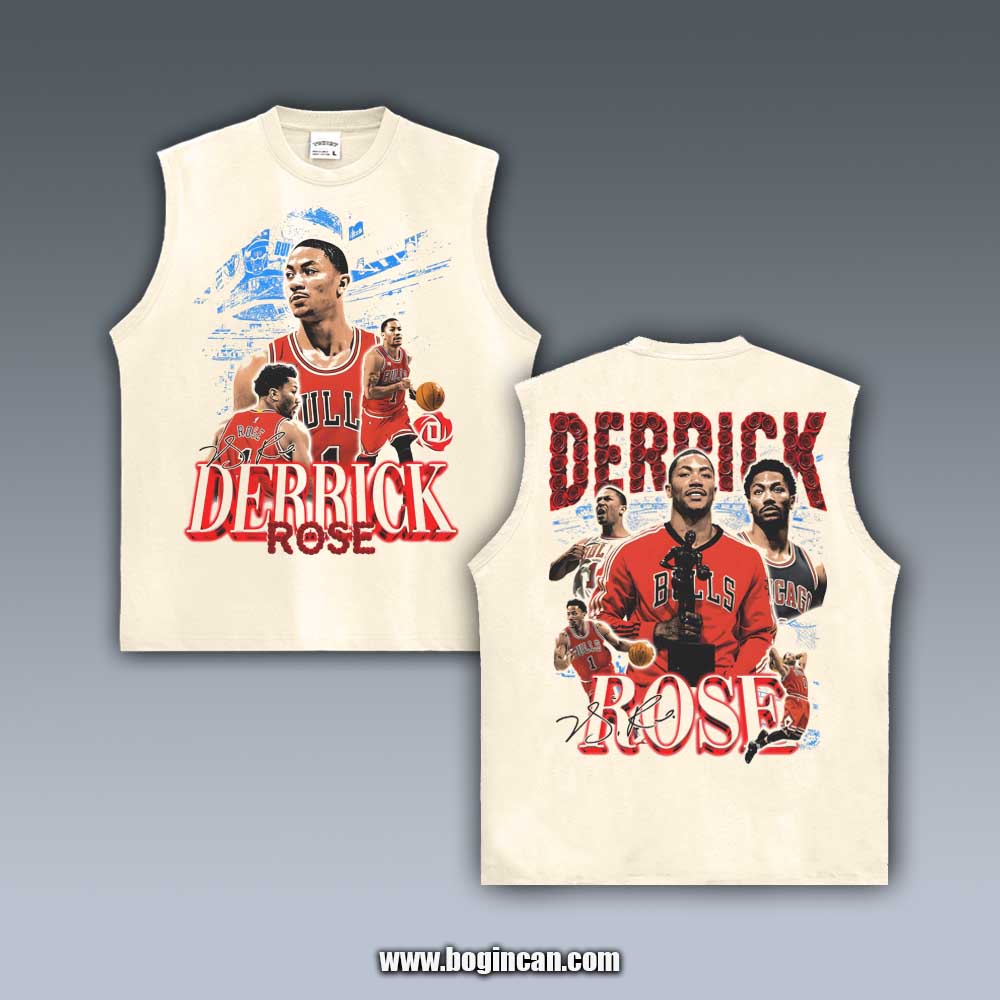 VINTAGE TANK TOP | DERRICK ROSE 10.22