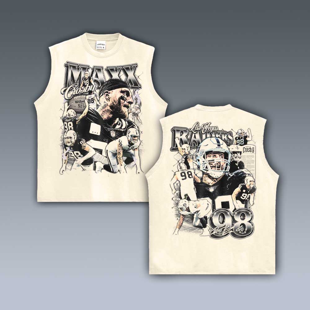 VINTAGE TANK TOP | MAXX CROSBY 9.12