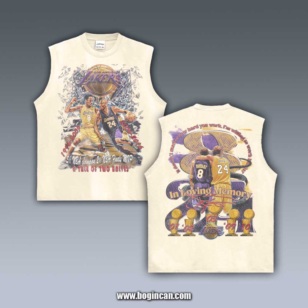 VINTAGE TANK TOP | 8 VS. 24 KOBE 8.29