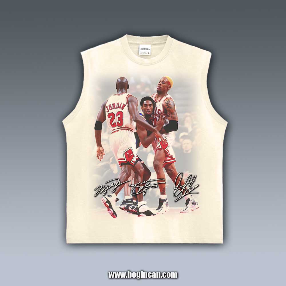 VINTAGE TANK TOP | KOBE,JORDAN,RODMAN V4.16