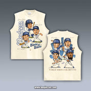 VINTAGE TANK TOP | 2025 DODGERS CHAMPIONS V4
