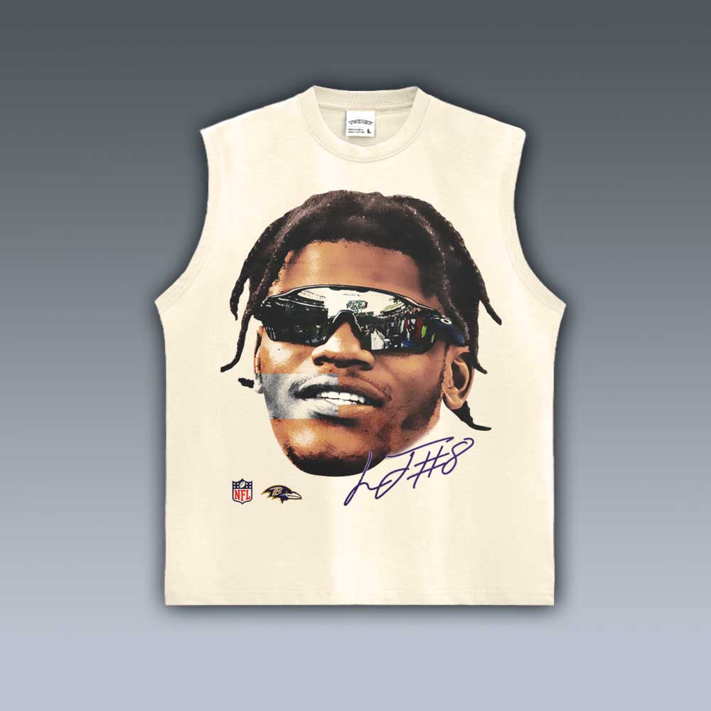 VINTAGE TANK TOP | LAMAR JACKSON 9.3