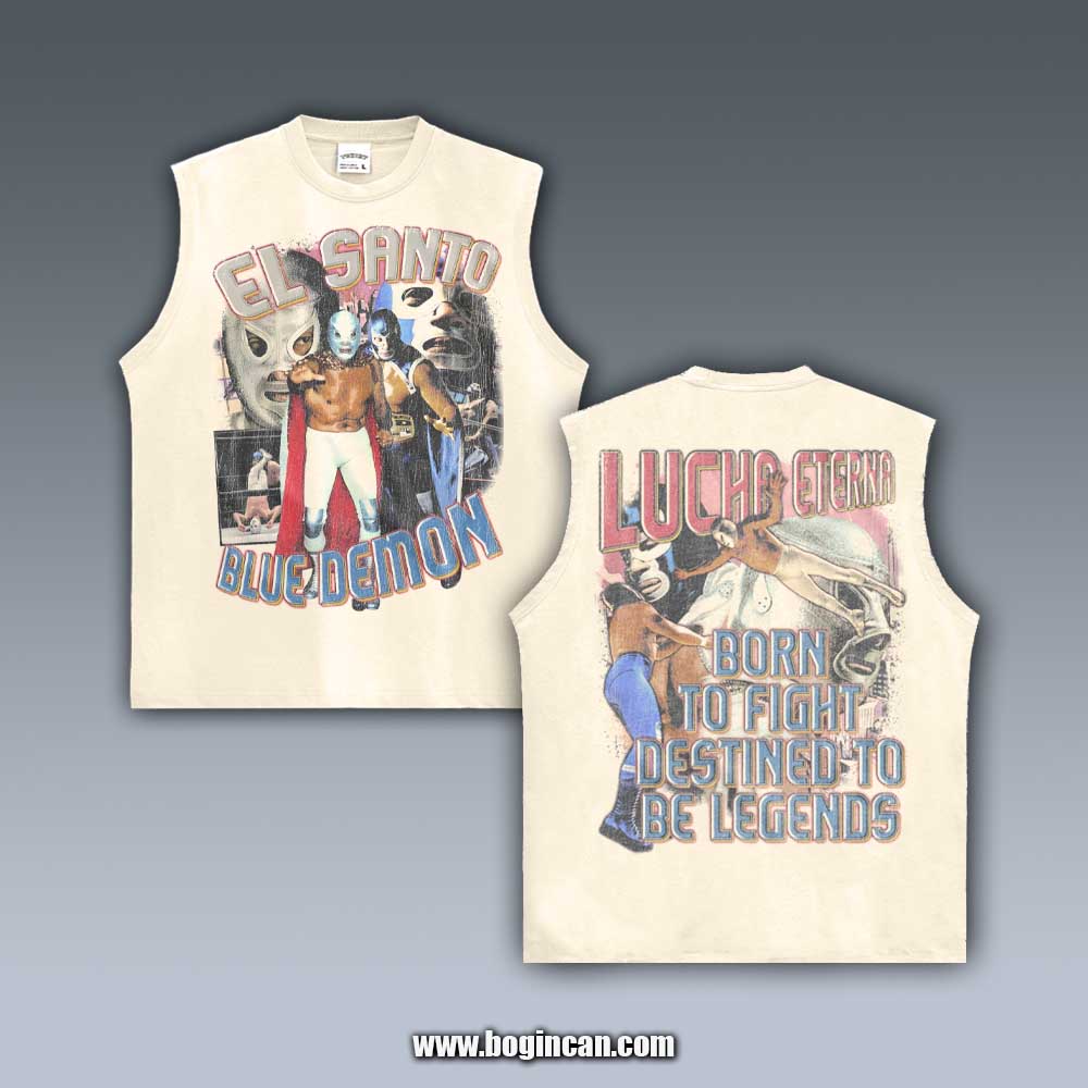 VINTAGE TANK TOP | LUCHA ETERNA 3.25