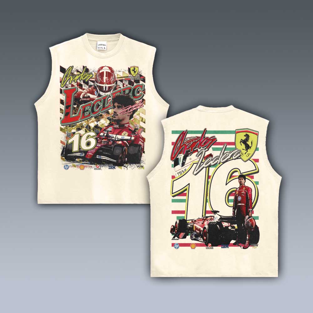 VINTAGE TANK TOP | CHARLES LECLERC 25 7.21