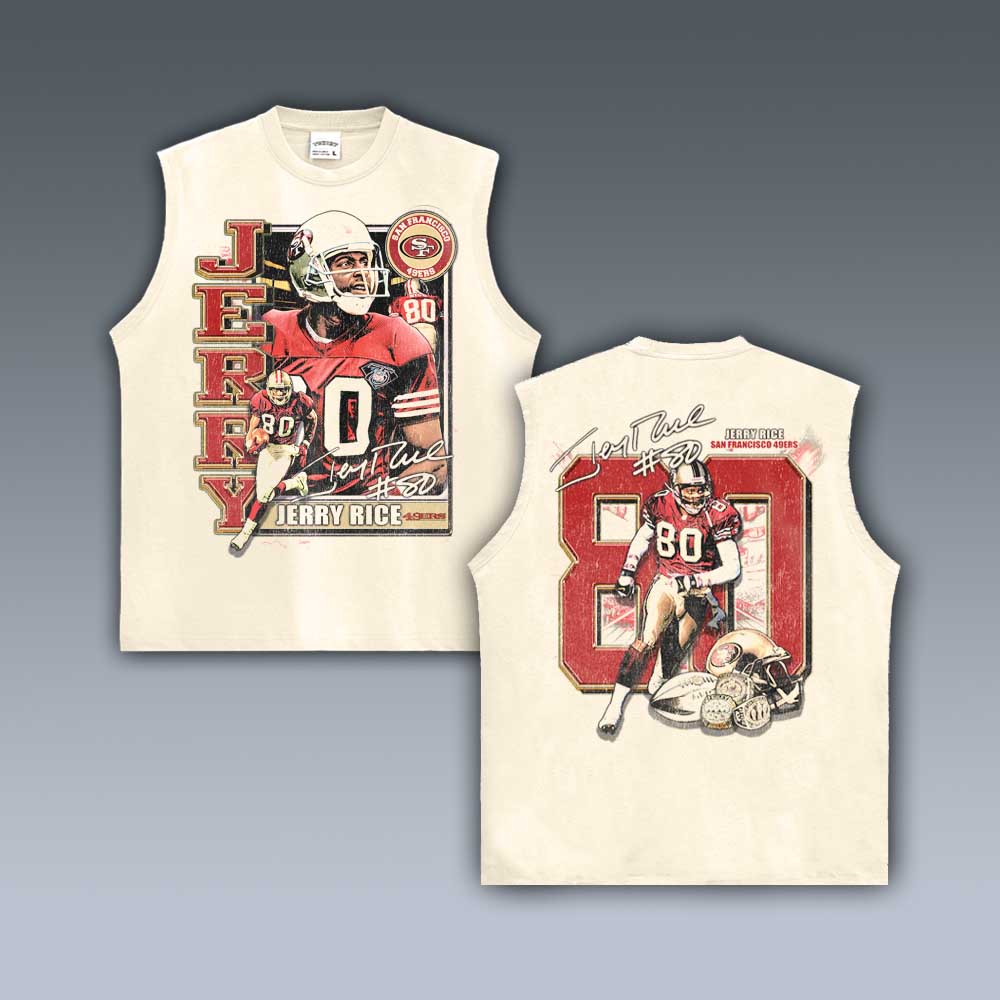VINTAGE TANK TOP | JERRY RICE RINGS 9.1