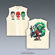 VINTAGE TANK TOP | 3 HEROES SPIDERMAN