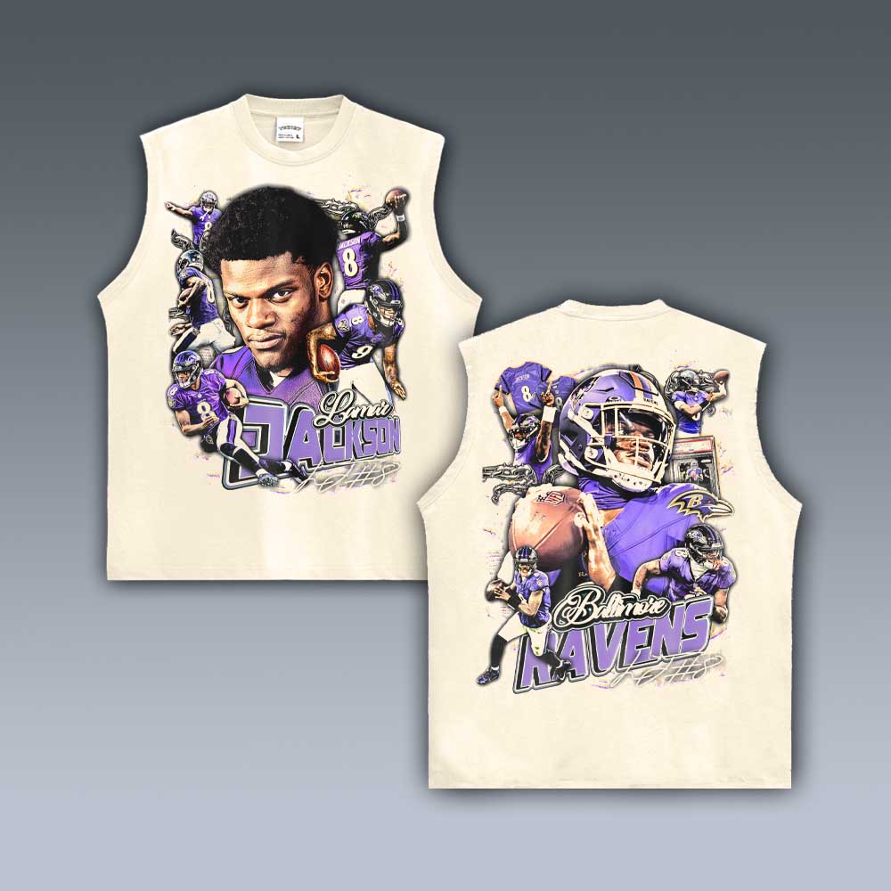 VINTAGE TANK TOP | LAMAR JACKSON 9.12