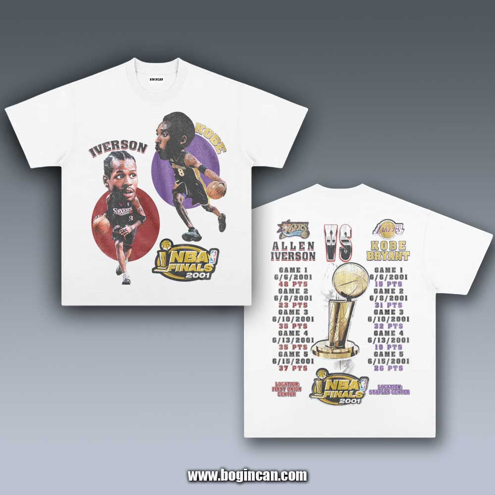 VINTAGE TEE | KOBE VS. IVERSON BIG HEAD