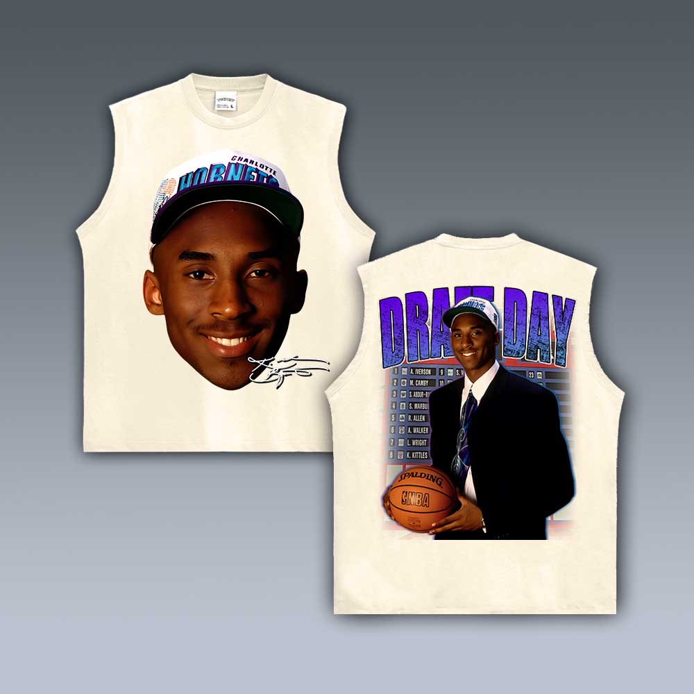 VINTAGE TANK TOP | KOBE DRAFT DAY 7.4
