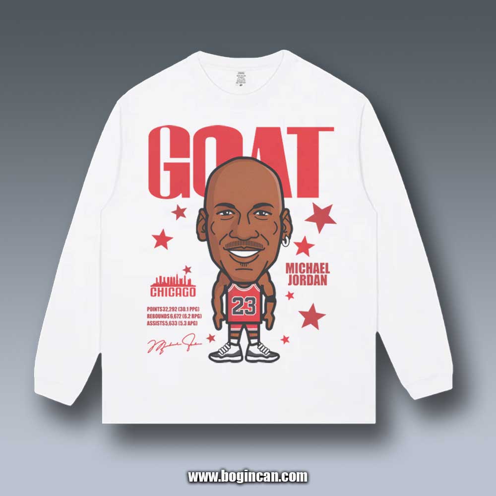 VINTAGE LONG SLEEVE TEE | MICHAEL JORDAN V5.12