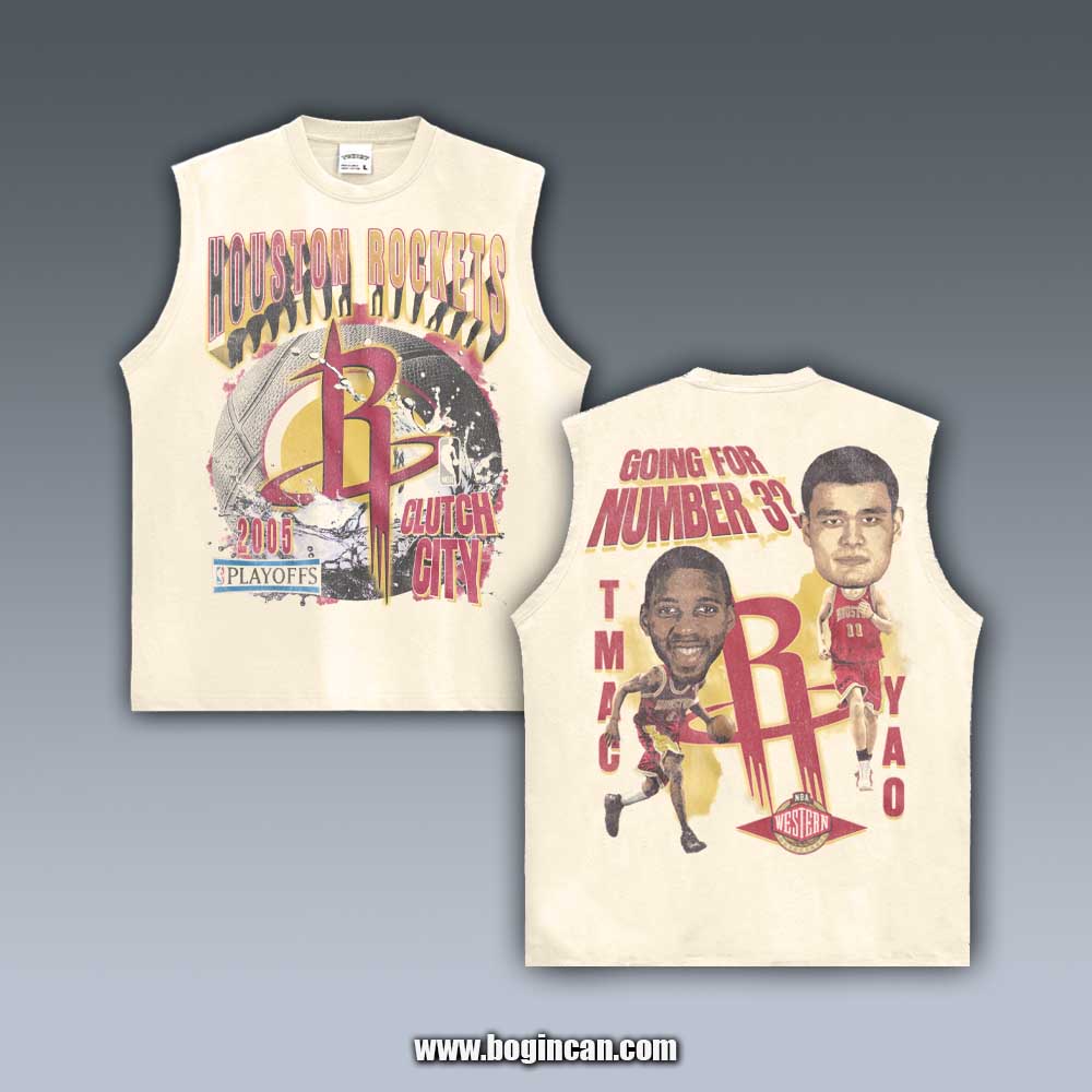 VINTAGE TANK TOP | 2005 ROCKETS 4.4