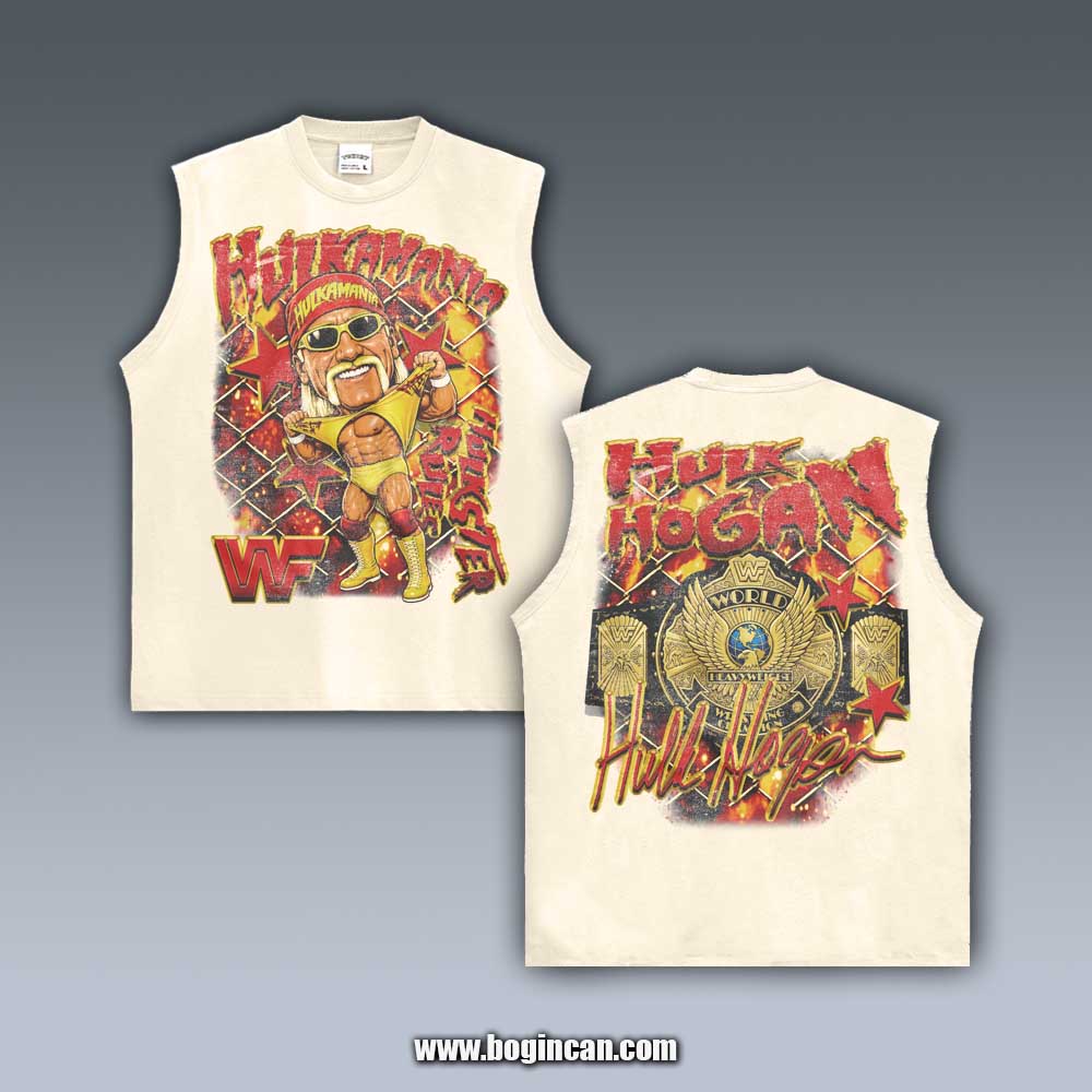 VINTAGE TANK TOP | HOGAN BIG HEAD 7.4
