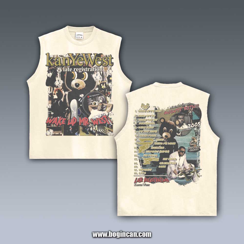 VINTAGE TANK TOP | KANYE WEST LATE REGISTRATION 11.26