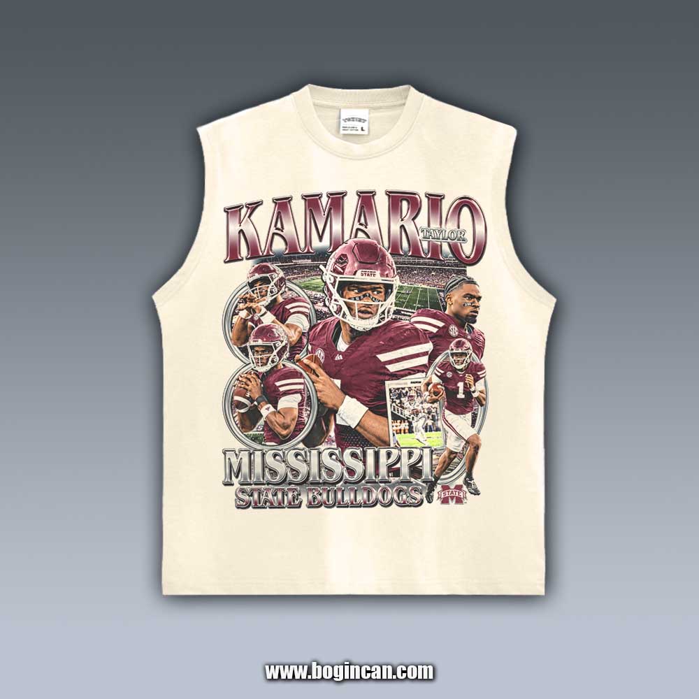 VINTAGE TANK TOP | KAMARIO TAYLOR 10.14