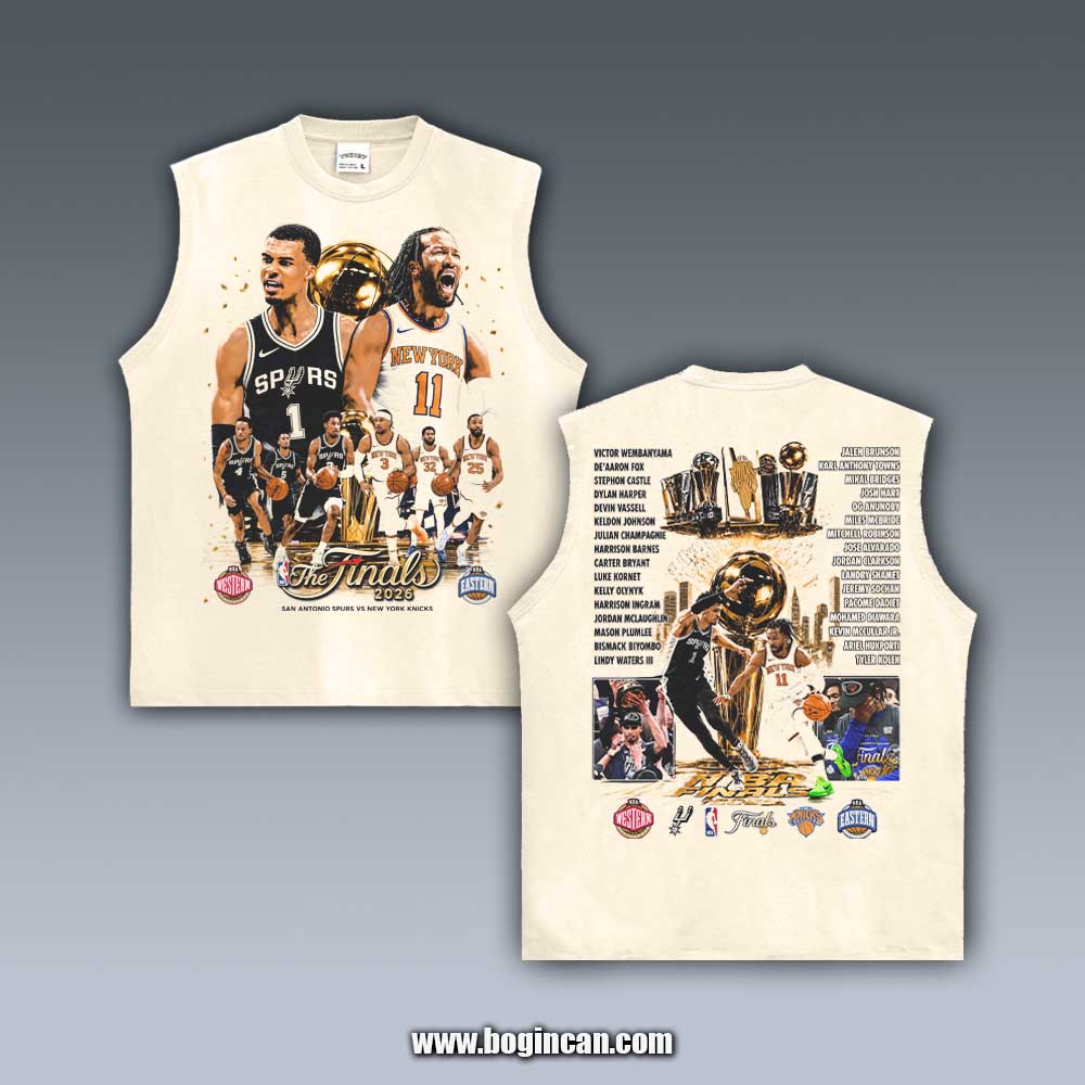 VINTAGE TANK TOP | 2026 KNICKS VS SPURS