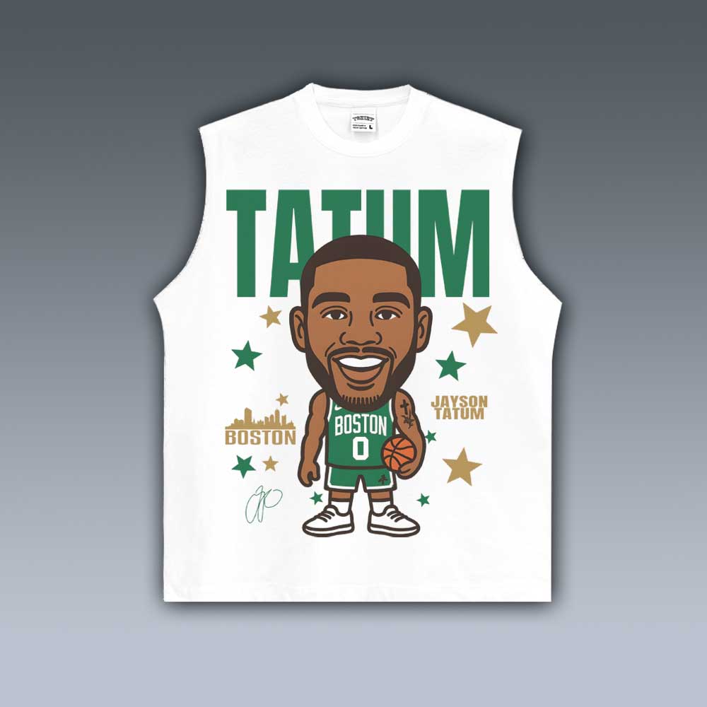VINTAGE TANK TOP | JAYSON TATUM CARTOON