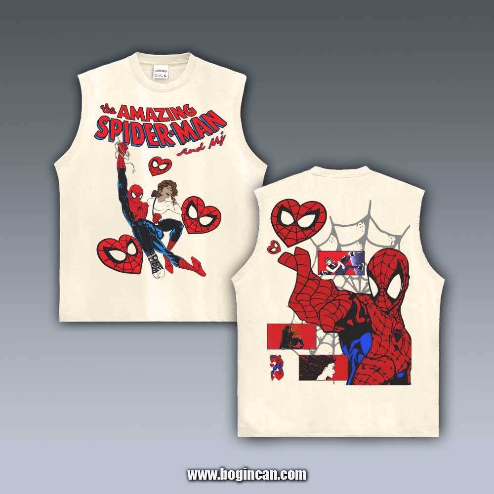VINTAGE TANK TOP | LOVERS SPIDERMAN B7.23.2