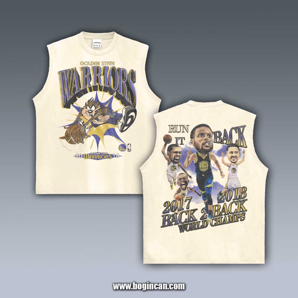 VINTAGE TANK TOP | 2018 WARRIORS 4.4