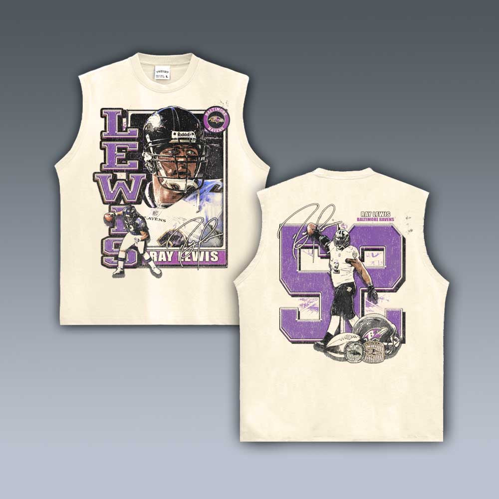 VINTAGE TANK TOP | RAY LEWIS RINGS 9.1