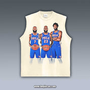 VINTAGE TANK TOP | LEBRON JAMES 76ERS 7.27.4