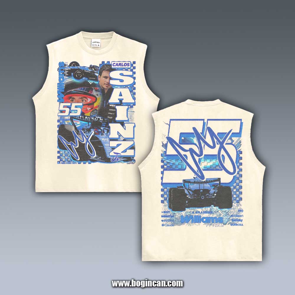 VINTAGE TANK TOP | CARLOS SAINZ JR V6.17