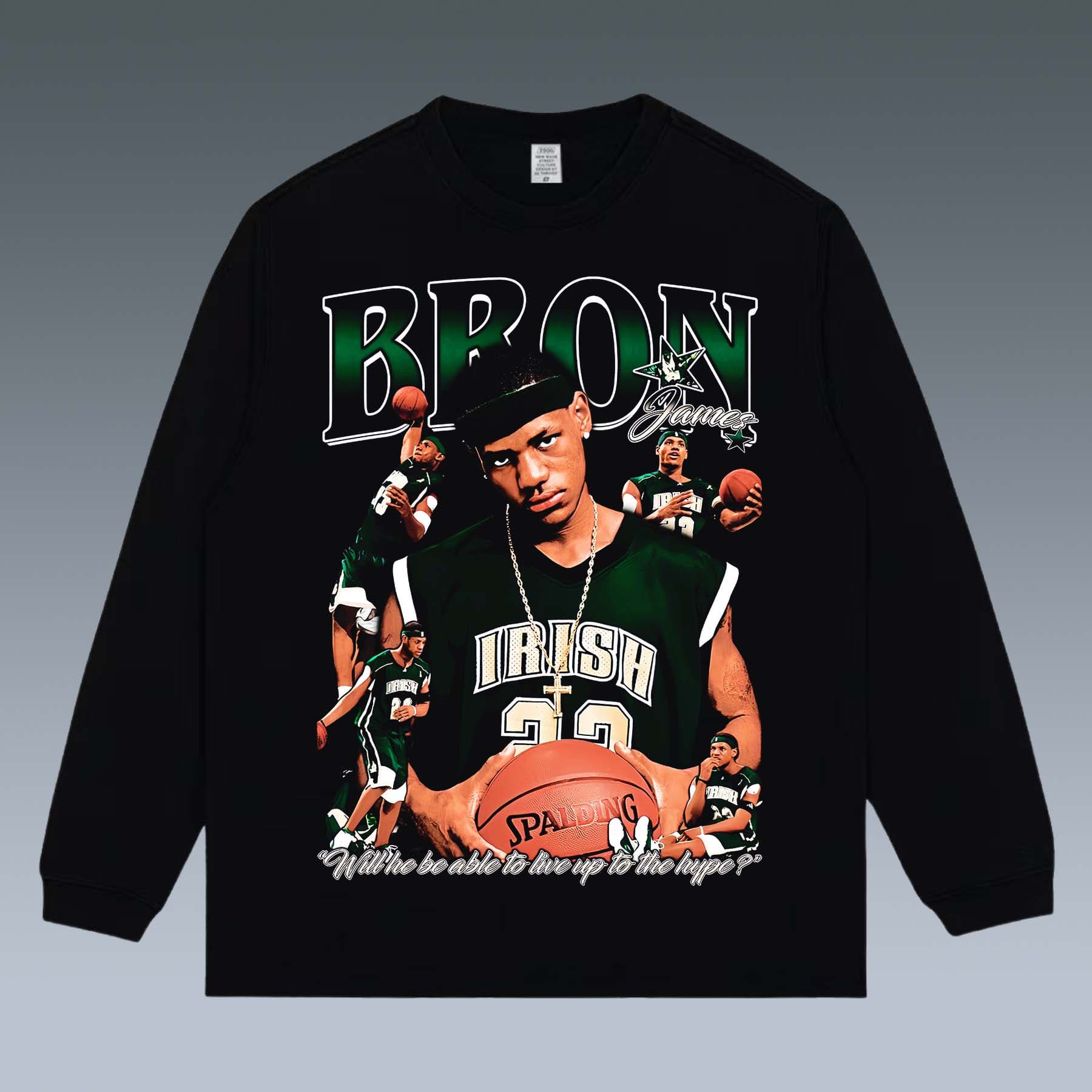 VINTAGE LONG SLEEVE TEE | LEBRON JAMES