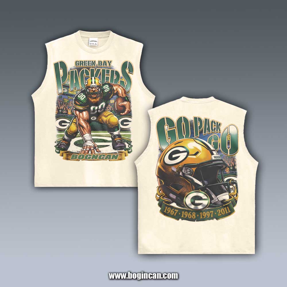 VINTAGE TANK TOP | GO PACK GO 10.14