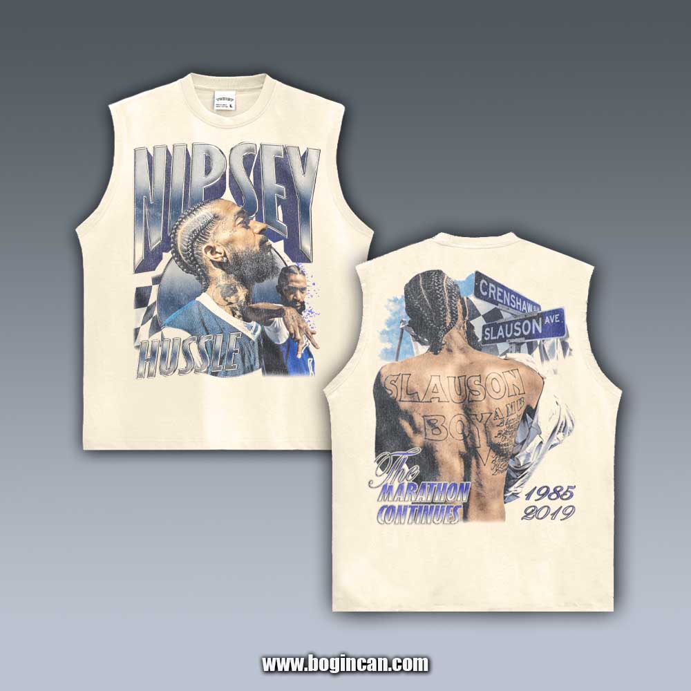 VINTAGE TANK TOP | NIPSEY HUSSLE V6.17