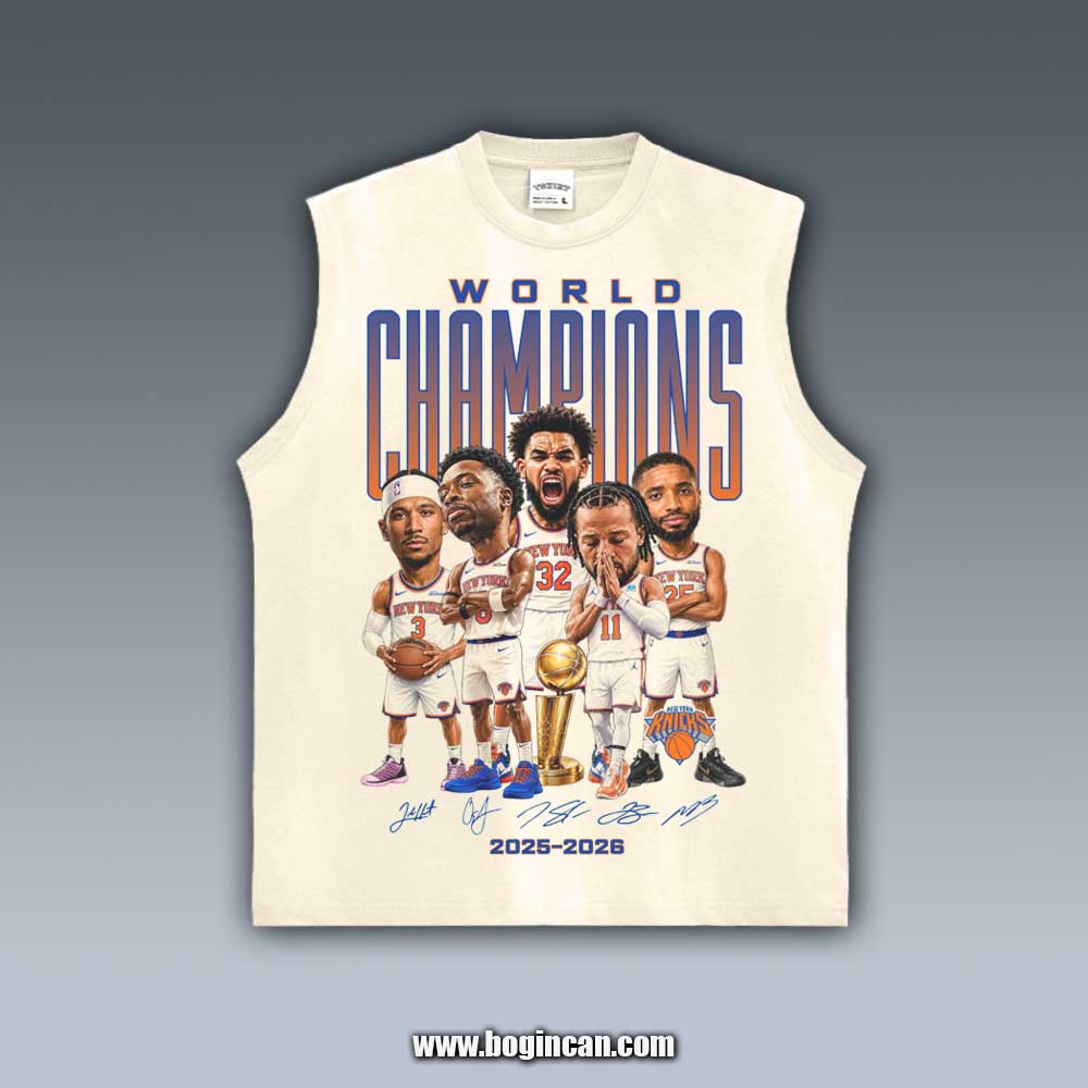 VINTAGE TANK TOP | 2026 KNICKS V6.15.13