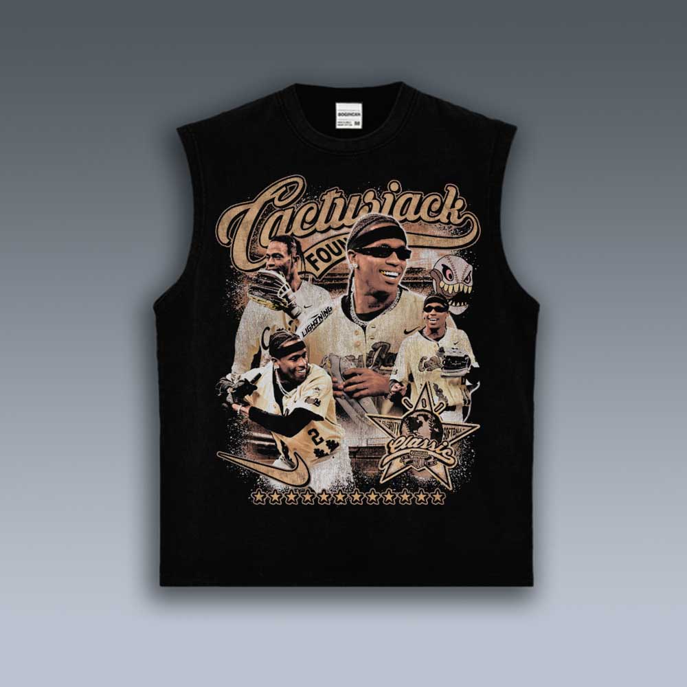 VINTAGE TANK TOP | TRAVIS SCOTT BASEBALL 3.26