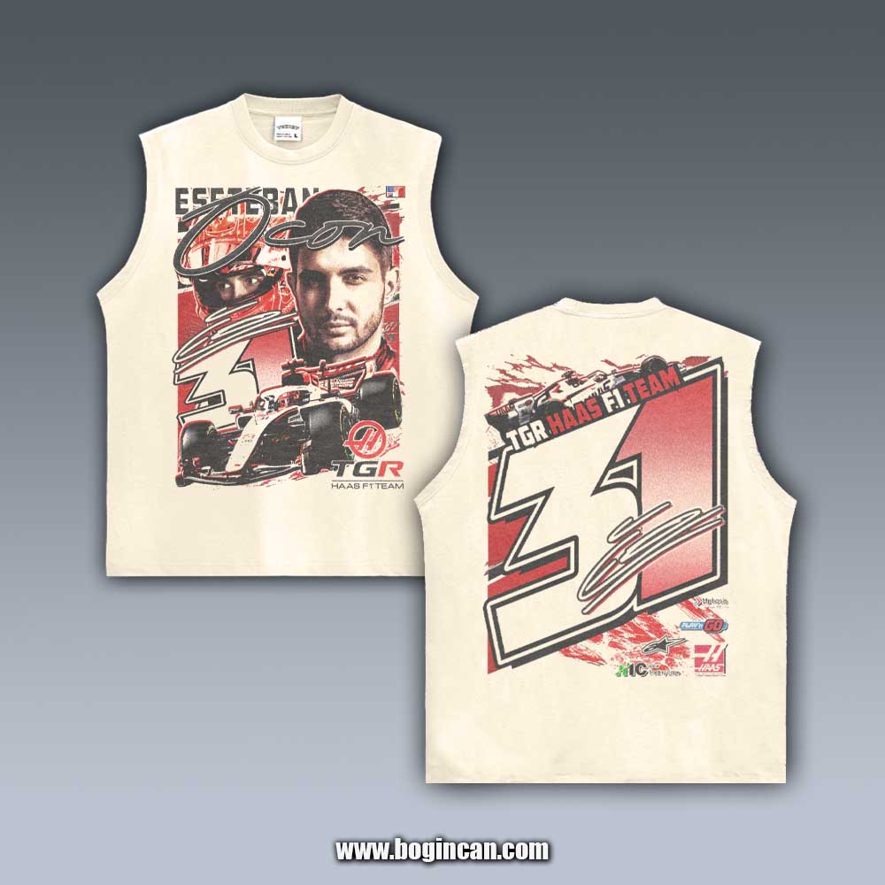 VINTAGE TANK TOP | ESTEBAN OCON V6.17