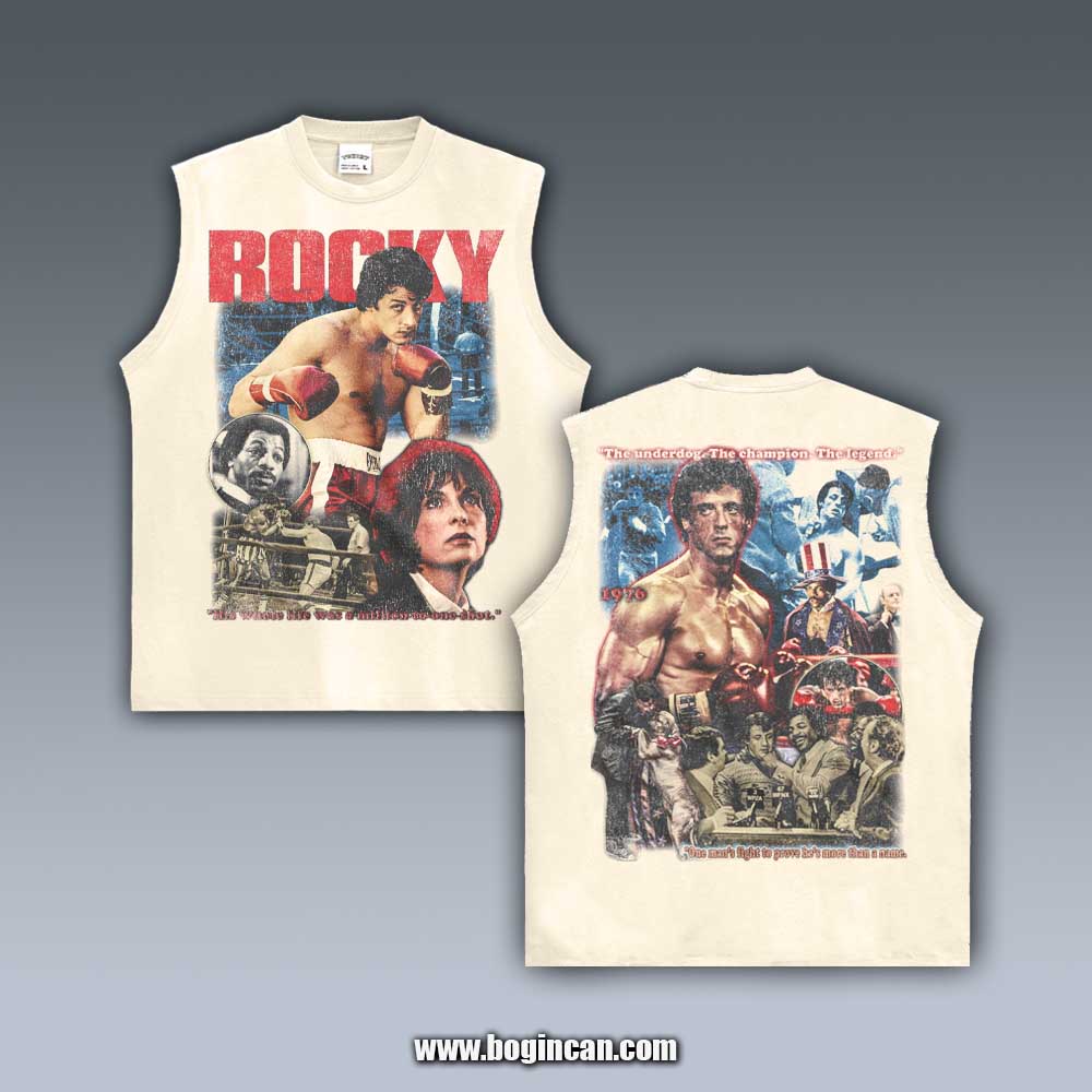 VINTAGE TANK TOP | ROCKY V5.7