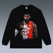 VINTAGE LONG SLEEVE TEE | LEBRON JAMES