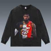VINTAGE LONG SLEEVE TEE | LEBRON JAMES