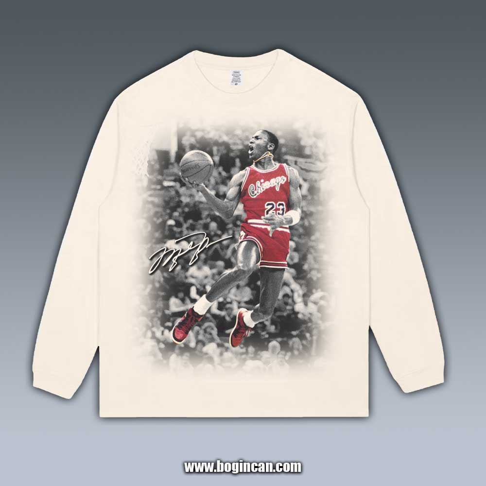 VINTAGE LONG SLEEVE TEE | MICHAEL JORDAN 4.2