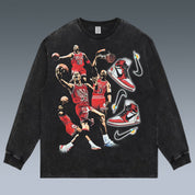VINTAGE LONG SLEEVE TEE |  MICHAEL JORDAN