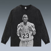 VINTAGE LONG SLEEVE TEE | MICHAEL JORDAN 4.10