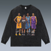 VINTAGE LONG SLEEVE TEE | KOBE-IVERSON-TMAC-VINCE CARTER