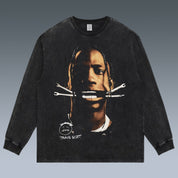 VINTAGE LONG SLEEVE TEE |  TRAVIS SCOTT