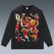 VINTAGE LONG SLEEVE TEE | MICHAEL JORDAN 4.26-2