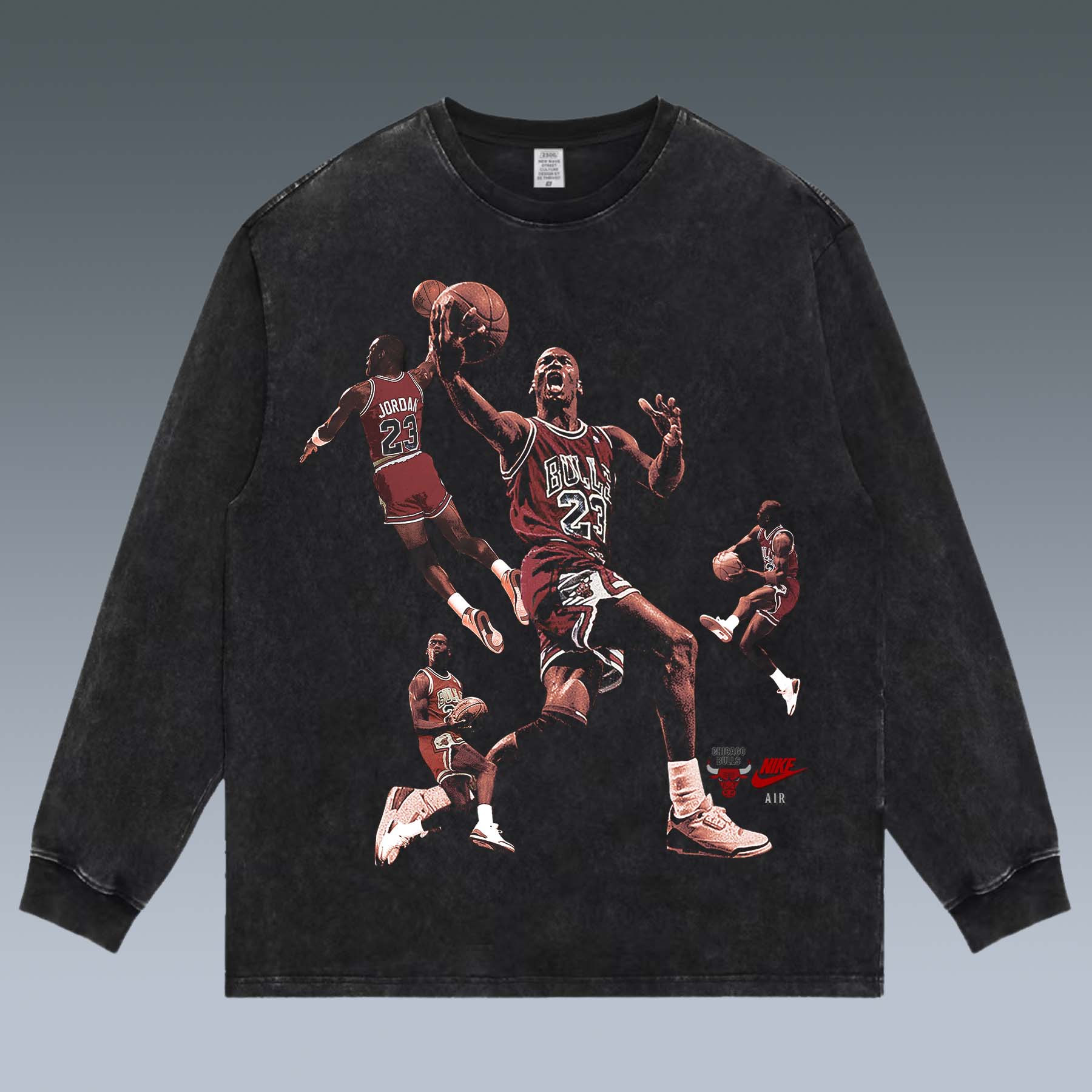 VINTAGE LONG SLEEVE TEE | MICHAEL JORDAN