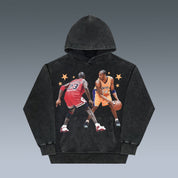 VINTAGE HOODIES | KOBE VS JORDAN- 24 VS 23