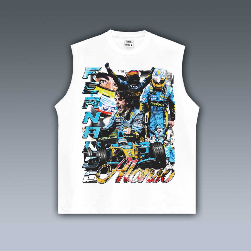 VINTAGE TANK TOP | FERNANDO ALONSO RENAULT 9.4