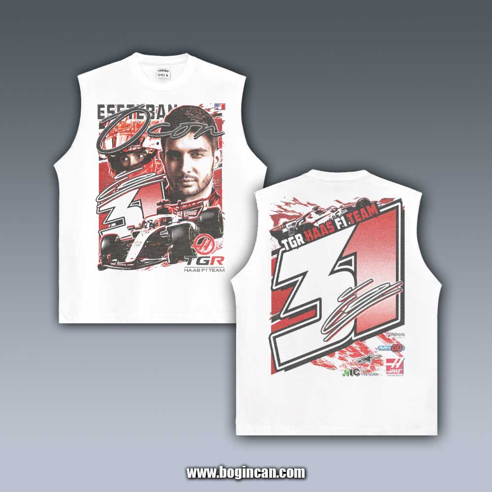 VINTAGE TANK TOP | ESTEBAN OCON V6.17