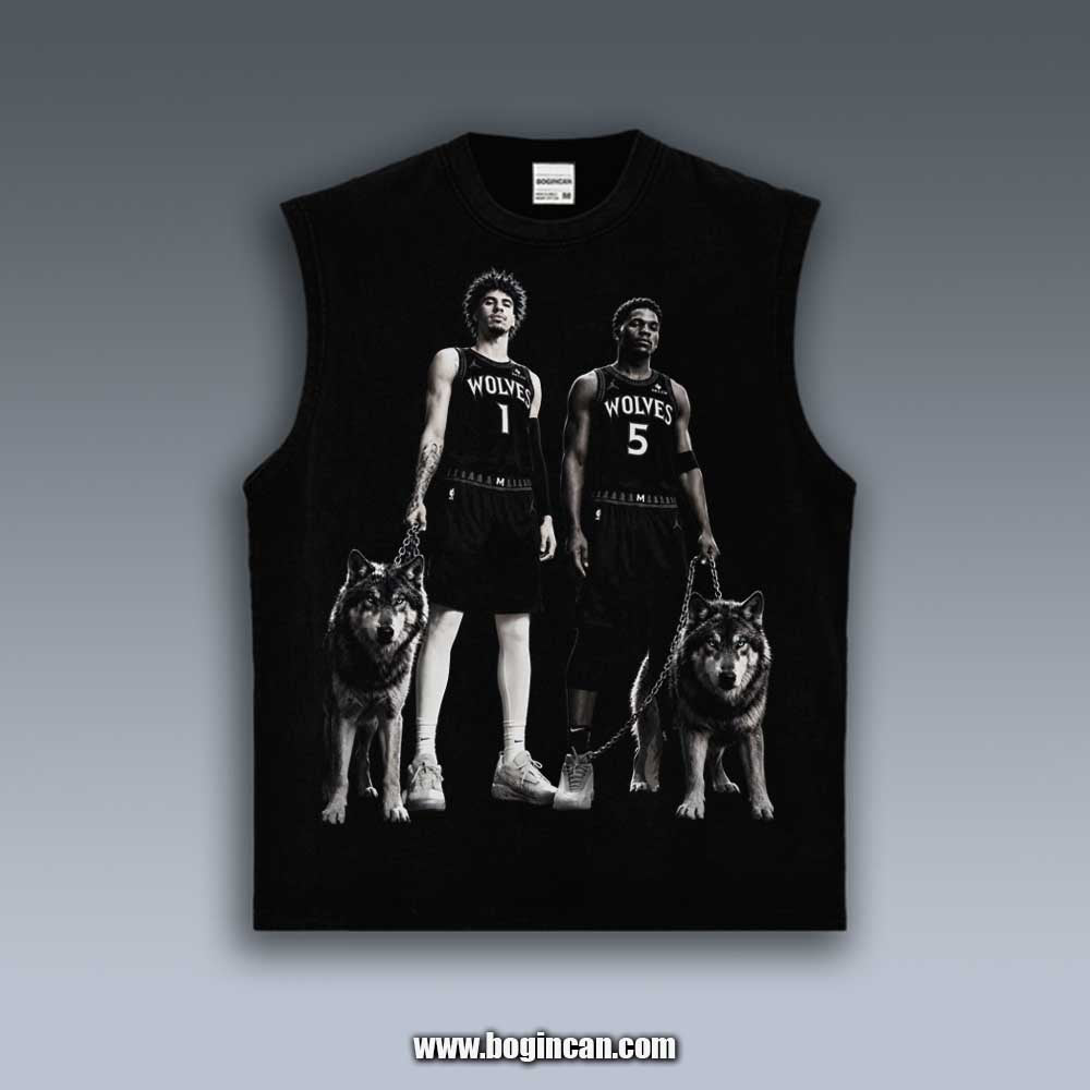 VINTAGE TANK TOP | ANTHONY EDWARDS AND LAMELO BALL
